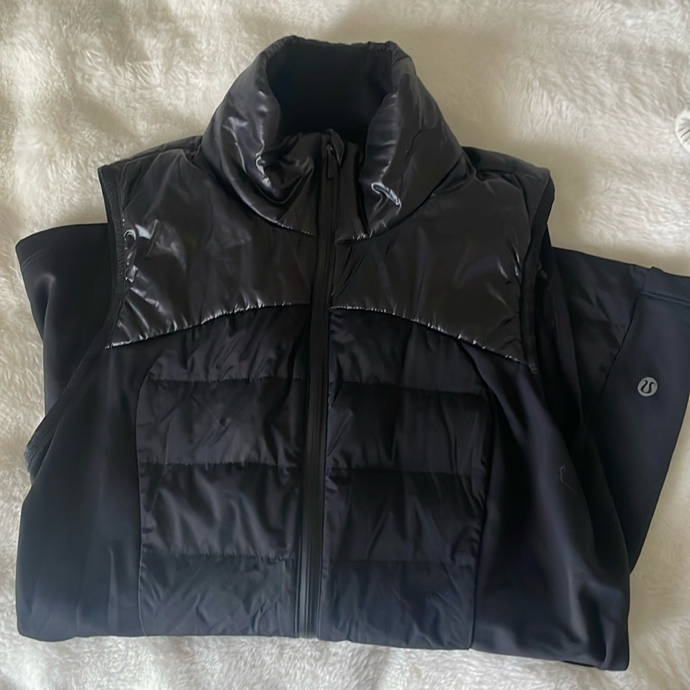 lululemon athletica Black Puffer Vest
